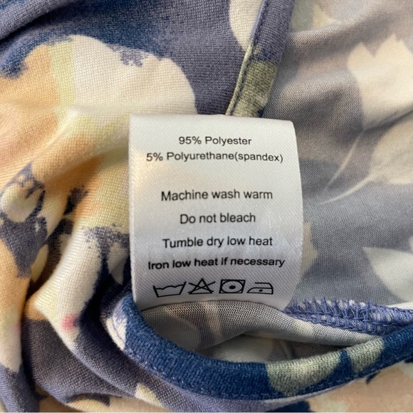 Doublju Floral Sleeveless Jumpsuit/Overalls/Romper Sz L - Picture 7 of 10